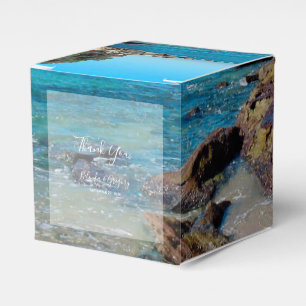 Caixinha De Lembrancinhas Rocky Beach Wedding 