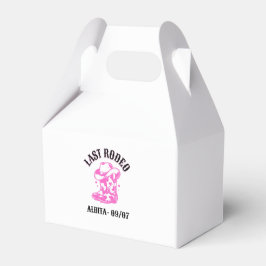 Caixinha De Lembrancinhas rodeo pink bachelorette party