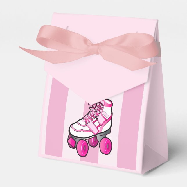 Caixinha De Lembrancinhas Roller Skate Birthday Goody Box (Frente)