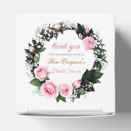 Caixinha De Lembrancinhas Romance Azul:Chá de panela Rosa Rosa Rosa Rosa Mui