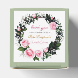 Caixinha De Lembrancinhas Romance Azul:Chá de panela Rosa Rosa Rosa Rosa Mui