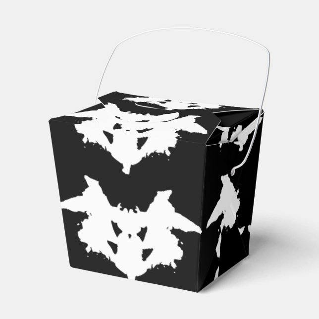 Caixinha De Lembrancinhas Rorschach Inkblot (Frente)