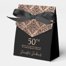 Rosa Dourada Damasko Obrigada 50º Aniversário