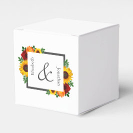 Caixinha De Lembrancinhas Rosa Floral Sunset