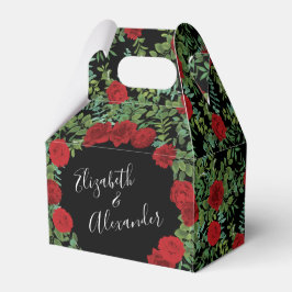 Caixinha De Lembrancinhas Rosa vermelha Wedding