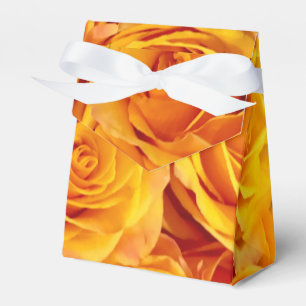 Caixinha De Lembrancinhas Rosas em negrito ouro