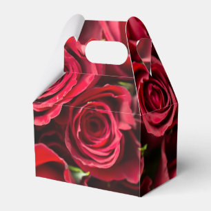 Caixinha De Lembrancinhas rosas vermelhas