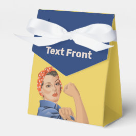 Caixinha De Lembrancinhas Rosie the Riveter Favor Box