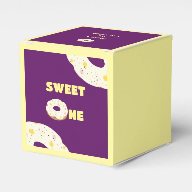 Caixinha De Lembrancinhas Rosquinha (Frente)