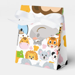 Caixinha De Lembrancinhas Rosto De Animais Cujos