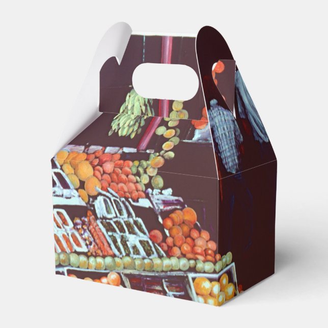 Caixinha De Lembrancinhas Rosto moderno num comércio Eterno, Jericho (Frente)