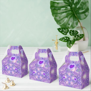 Caixinha De Lembrancinhas Roxo W1
