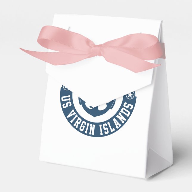 Caixinha De Lembrancinhas Rua, Thomas US. Ilhas Virgens (Frente)