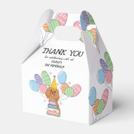 Caixinha De Lembrancinhas Ruby Cavalier King Charles Spaniel Obrigado