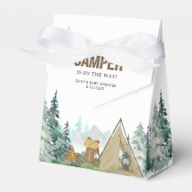 Rustic A Little Camper Chá de fraldas