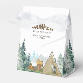 Caixinha De Lembrancinhas Rustic A Little Camper Chá de fraldas