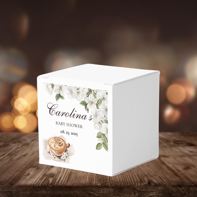 Caixinha De Lembrancinhas Rustic Baby está criando Chá de fraldas de café (Criador carregado)