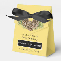 Rustic Cedarwood Lemongrami Artisan Soap Box