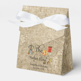 Caixinha De Lembrancinhas Rustic O Blend Perfeito Casamento Caprichoso Café