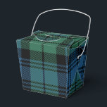 Caixinha De Lembrancinhas Rustic Plaid Red Green Campbell Tartan<br><div class="desc">Complete your gifting needs with this cute plaid Campbell tartan favor box for any special occasion including birthdays,  anniversaries,  holidays</div>