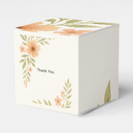 Caixinha De Lembrancinhas Rustic Wildflower Weding Box