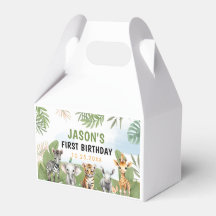 Safari Wild One 1rua Aniversário