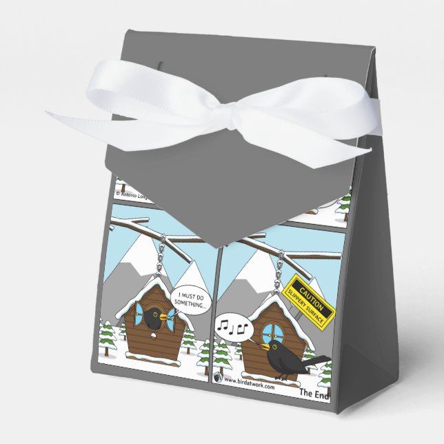 Caixinha De Lembrancinhas Safety First Comic (Frente)