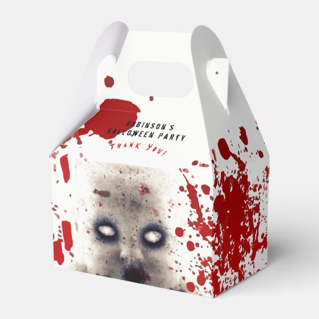 Caixinha De Lembrancinhas Sangue de garagem personalizado (Frente)