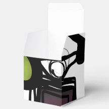Saudações do Philydion: Preto e Branco Abstrato