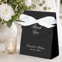 Script de Caligrafia Simples Preto para Agradecime