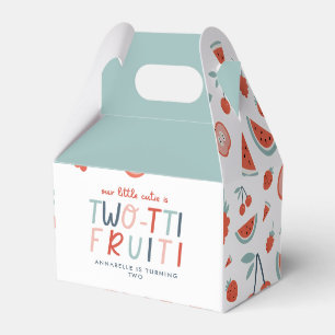 Caixinha De Lembrancinhas segundo aniversário fruta vermelha festa infantil 