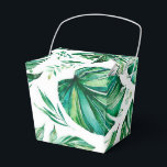 Caixinha De Lembrancinhas Selva Tropical<br><div class="desc">A praia tropical verde e branca deixa caixas de favor.</div>