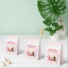 Caixinha De Lembrancinhas Sereia Sob A Festa de aniversário Do Mar