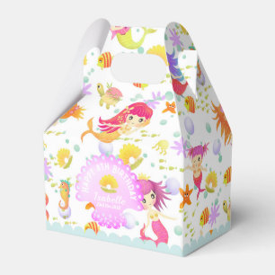 Caixinha De Lembrancinhas Sereias Brancas