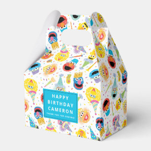 Caixinha De Lembrancinhas Sesame Street Pals Confetti Aniversário