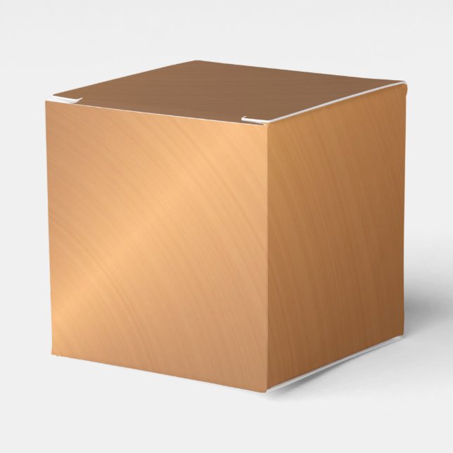 Caixinha De Lembrancinhas Shine de cobre (Frente)