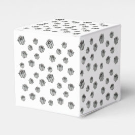 Caixinha De Lembrancinhas Silver Gift Boxes Elegant Holiday Premium Party