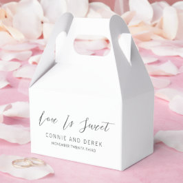 Caixinha De Lembrancinhas Simple Modern Wedding