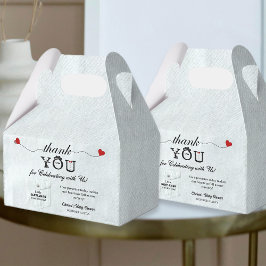 Caixinha De Lembrancinhas Simples Chá de fraldas De Cavalheiros Obrigado Bon