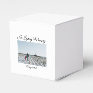 Caixinha De Lembrancinhas Simples e colorida simpatia pela memória amorosa m