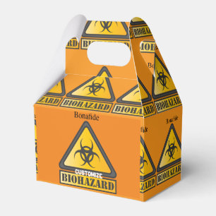 Caixinha De Lembrancinhas Sinal de Biohazard Autêntico Thunder_Cove