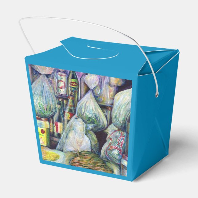 Caixinha De Lembrancinhas Singapore's Sundried Flavors (Verso)