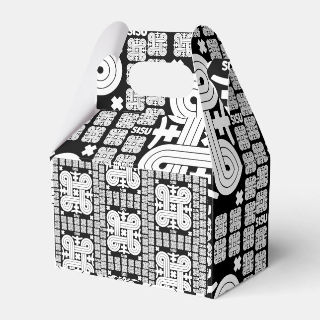 Caixinha De Lembrancinhas Sisu Art Finlandês (Frente)