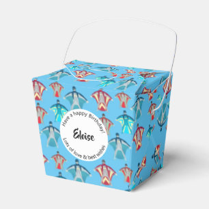 Caixinha De Lembrancinhas Skydiving de macacão