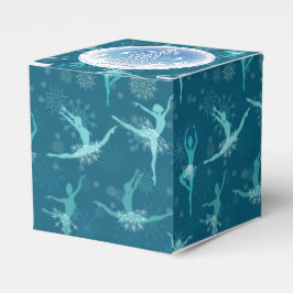 Caixinha De Lembrancinhas Snowflake Ballet Favor Box