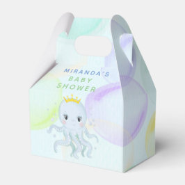 Caixinha De Lembrancinhas Sob o Chá de fraldas do Príncipe Octopus Boy