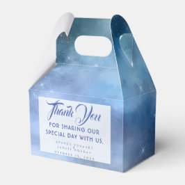 Caixinha De Lembrancinhas Sobre o Casamento da Nuvem Nove