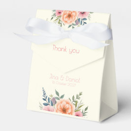 Caixinha De Lembrancinhas Sonho de Pêssego e Pétala