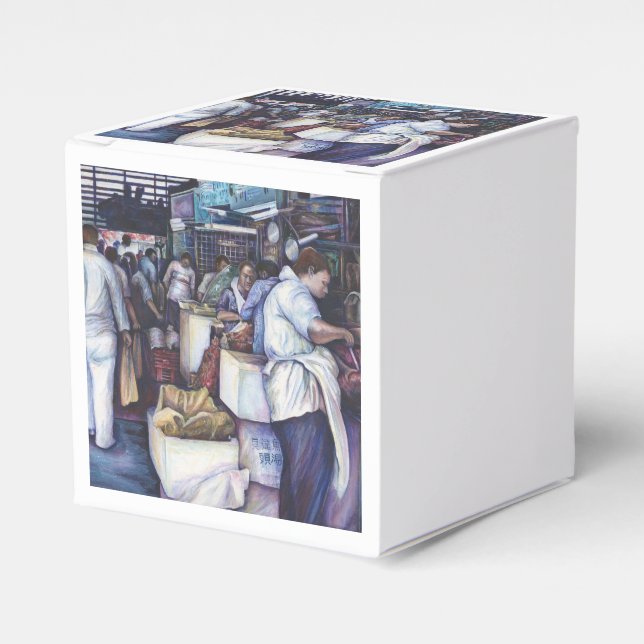 Caixinha De Lembrancinhas Sopa de Cabeça de Peixe, Singapura (Frente)