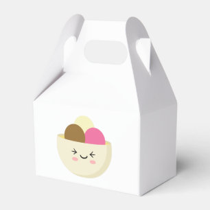 Caixinha De Lembrancinhas Sorvete Kawaii